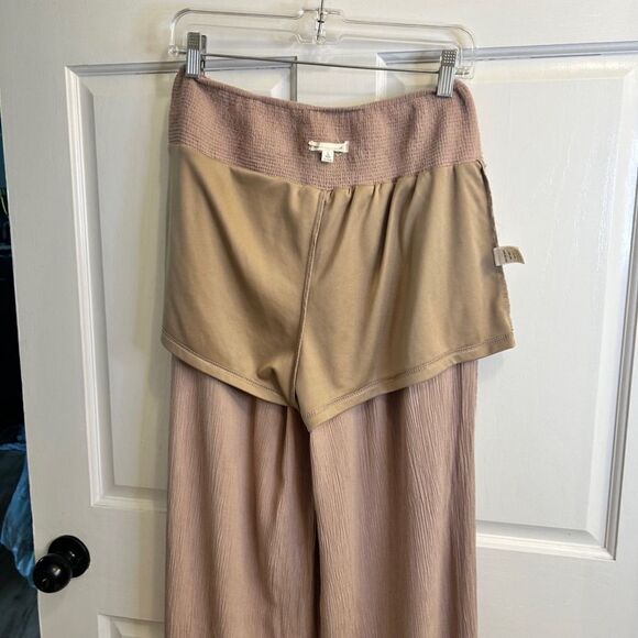 Women's Double Zero Pants L Brown Black - Picture 10 of 12